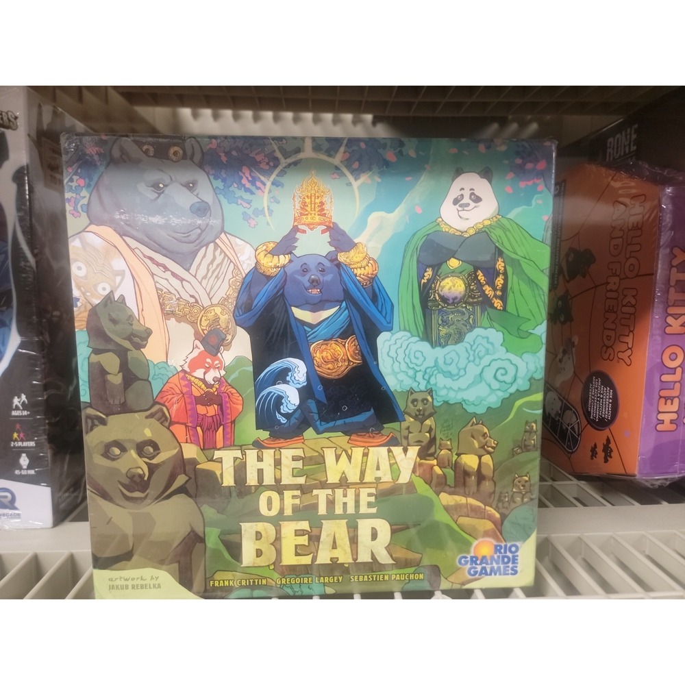 The Way of the Bear Rio Grande Games Board Game 2-4 Players 14+ New!